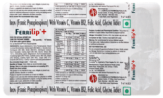 Ferrilip + Tablet 10