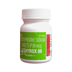Lethyrox 88 Tablet 120 Lethyrox 88 Tablet 120