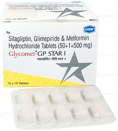 Glycomet Gp Star 1 Tablet 10