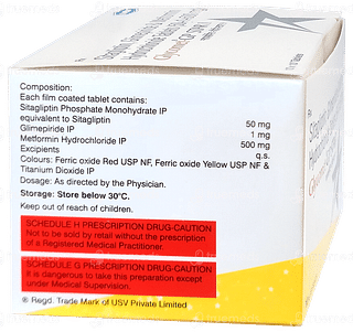 Glycomet Gp Star 1 Tablet 10