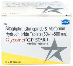 Glycomet Gp Star 1 Tablet 10