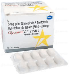 Glycomet Gp Star 2 Tablet 10