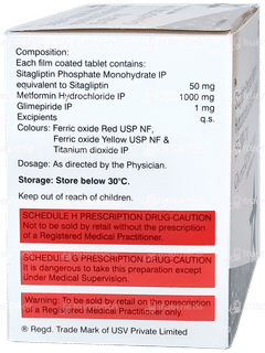 Glycomet Gp Star 1/1000 Tablet 10