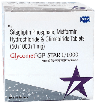 Glycomet Gp Star 1/1000 Tablet 10