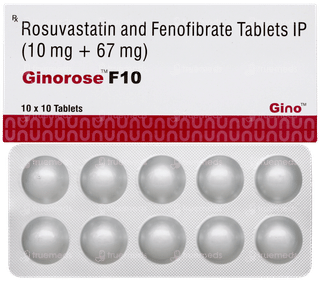 Ginorose F 10 Tablet 10