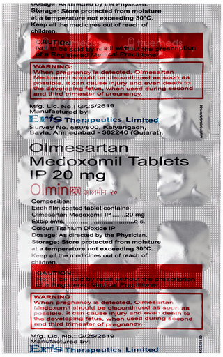 Olmin 20 Tablet 15