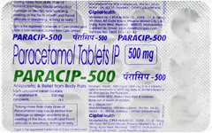 Paracip 500 Tablet 15 Paracip 500 Tablet 15
