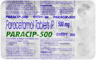 Paracip 500 Tablet 15