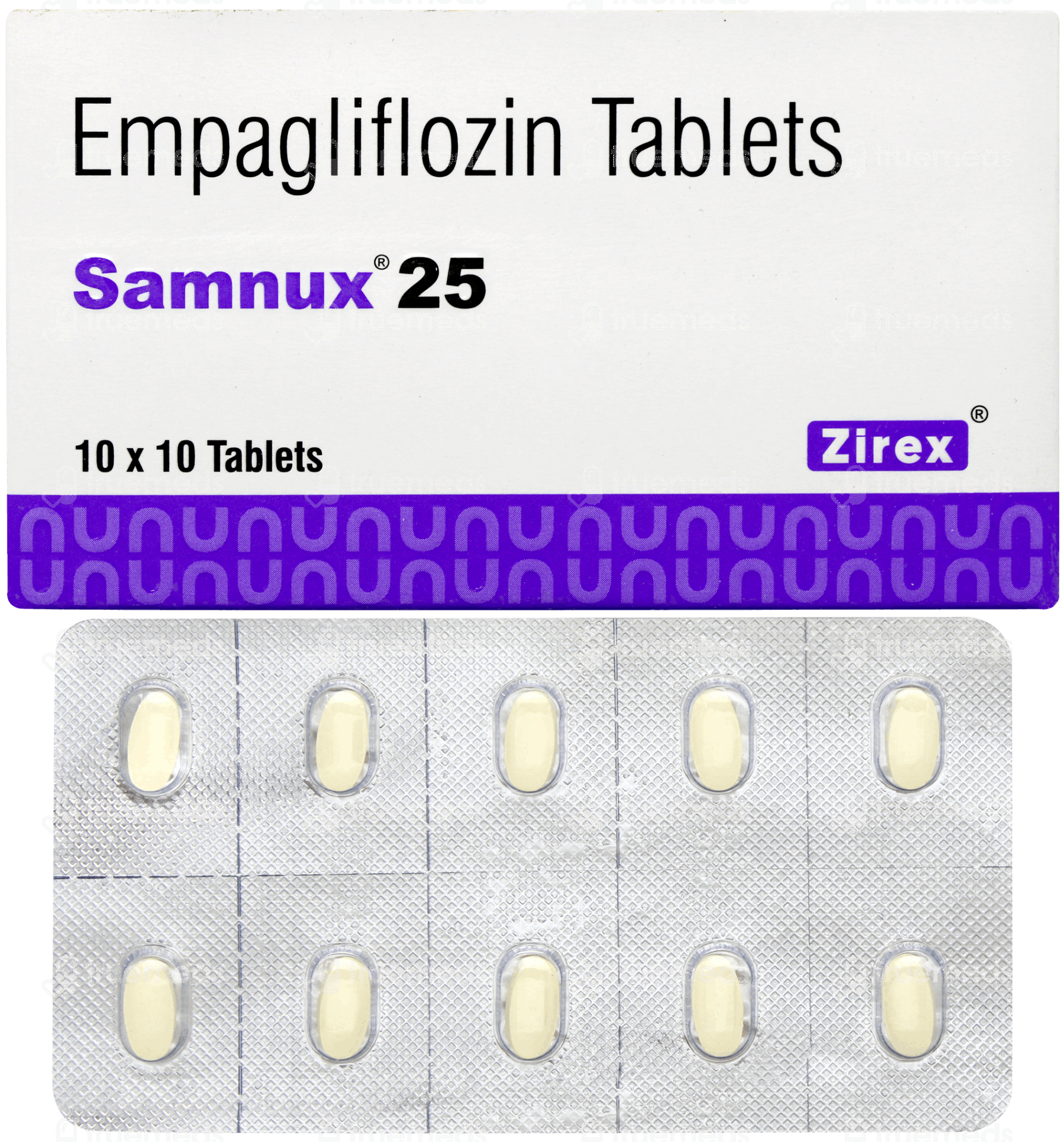 Samnux 25 Tablet 10 - Uses, Side Effects, Dosage, Price | Truemeds