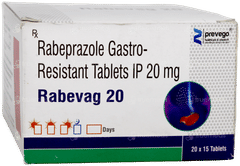 Rabevag 20 Tablet 15 Rabevag 20 Tablet 15