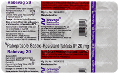 Rabevag 20 Tablet 15 Rabevag 20 Tablet 15
