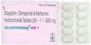 Gluconorm Gs 1 Tablet 10