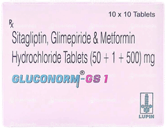 Gluconorm Gs 1 Tablet 10