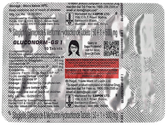 Gluconorm Gs 1 Tablet 10