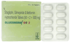 Gluconorm Gs 2 Tablet 10