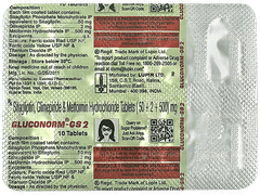 Gluconorm Gs 2 Tablet 10