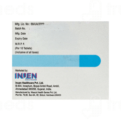 Inubloc 2.5 Tablet 10 Inubloc 2.5 Tablet 10