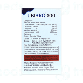 Ubiarg 300 Tablet 10