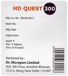 Hd Quest 300 Tablet 15