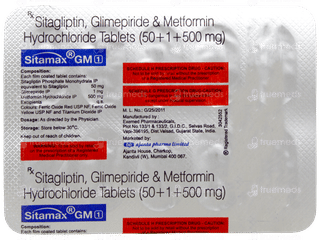 Sitamax Gm 1 Tablet 10