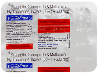 Sitamax Gm 1 Tablet 10