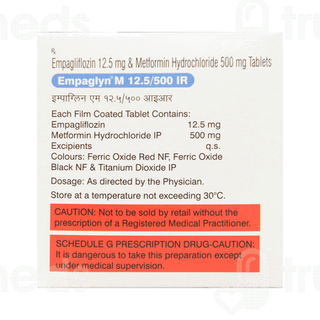 Empaglyn M 12.5/500 Ir Tablet 10