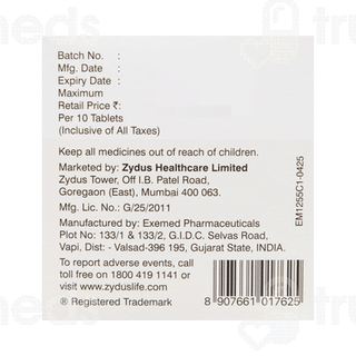Empaglyn M 12.5/500 Ir Tablet 10