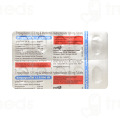 Empaglyn M 12.5/500 Ir Tablet 10 Empaglyn M 12.5/500 Ir Tablet 10