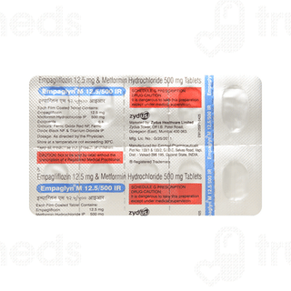 Empaglyn M 12.5/500 Ir Tablet 10