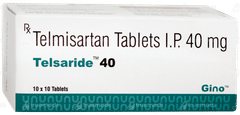 Telsaride 40 Tablet 10