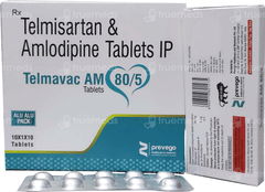 Telmavac Am 80/5 Tablet 10