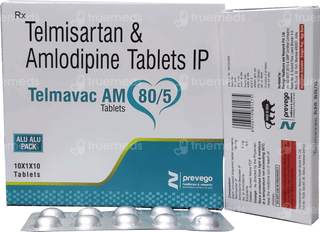 Telmavac Am 80/5 Tablet 10