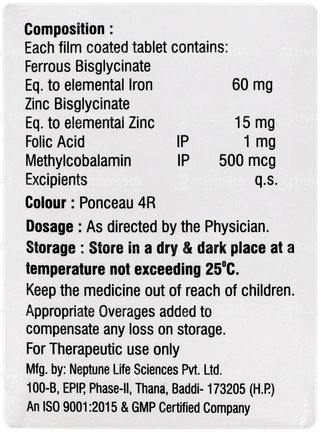 Irozure M Tablet 15
