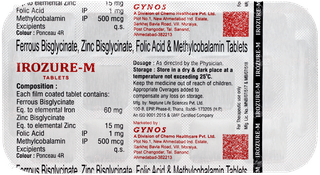 Irozure M Tablet 15