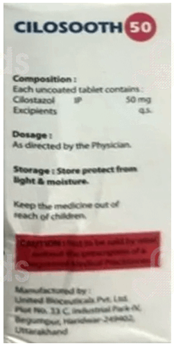 Cilosooth 50 Tablet 10