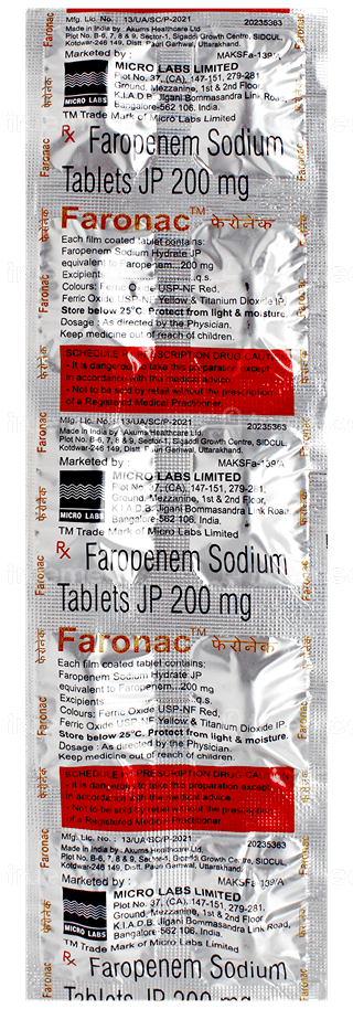 Faronac Tablet 10