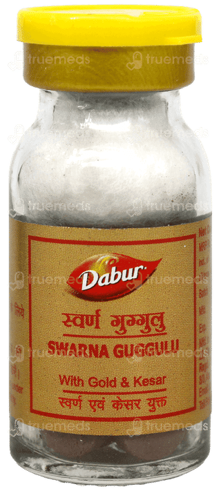 Dabur Swarna Guggulu With Gold & Kesar Tablet 30