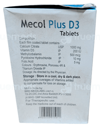 Mecol Plus D3 Tablet 10
