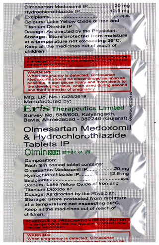 Olmin 20 H Tablet 15