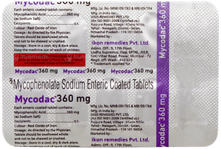 Mycodac 360mg Tablet 10