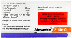 Atovastrin Ez 40/10 Tablet 10