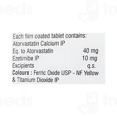 Atovastrin Ez 40/10 Tablet 10