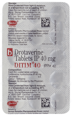 Ditim 40 Tablet 15