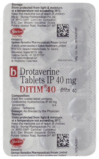 Ditim 40 Tablet 15