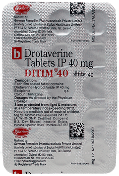 Ditim 40 Tablet 15