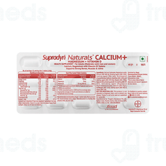Supradyn Naturals Calcium + Tablet 15
