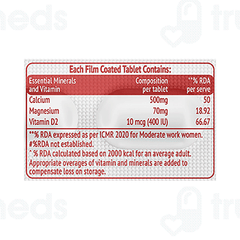 Supradyn Naturals Calcium + Tablet 15