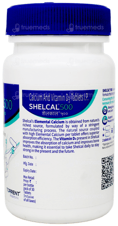 Shelcal 500 Tablet 30