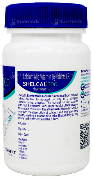 Shelcal 500 Tablet 30