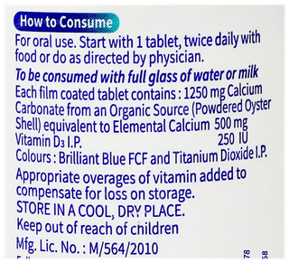 Shelcal 500 Tablet 30